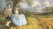 Thomas Gainsborough Robert Andrews and his Wife Frances (mk08) oil painting reproduction